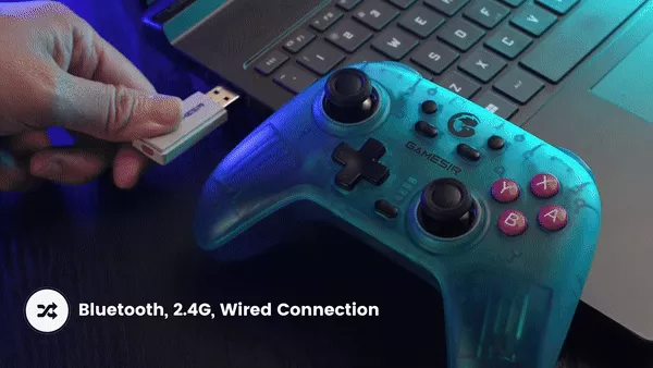 Wireless Switch Controller Bluetooth Gamepad with Hall Effect for Multi-Platform Gaming (3)