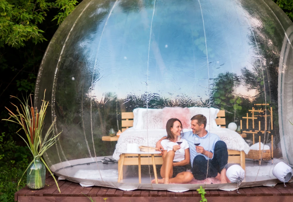 outdoor tent bubble